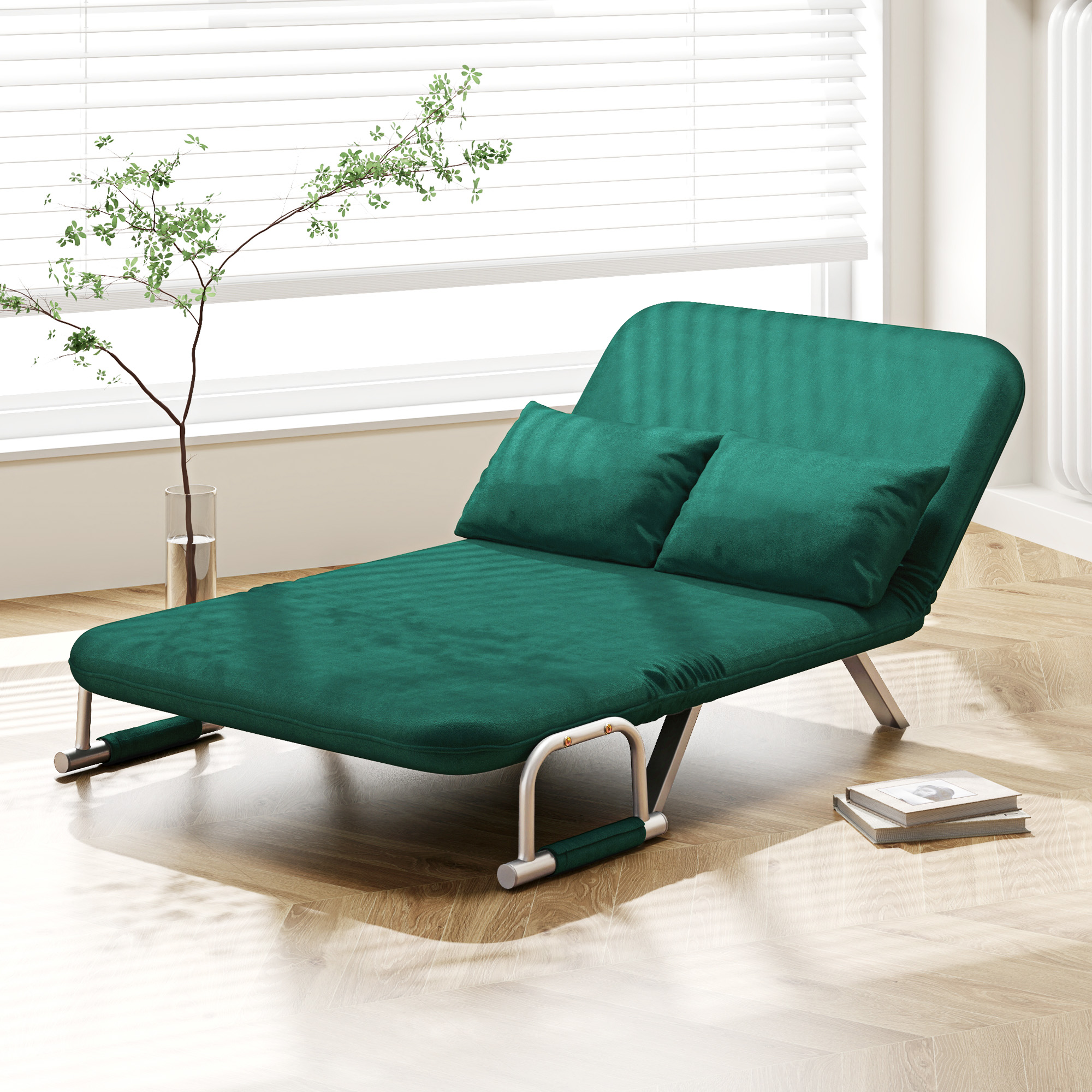 emeraude - Canapé convertible Vert - Vue supplémentaire 2