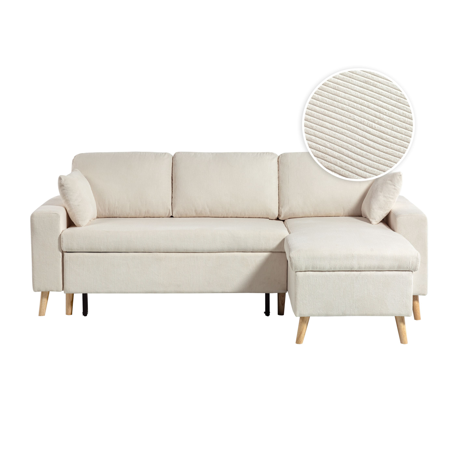 maria - Canapé convertible Beige - Vue supplémentaire 1