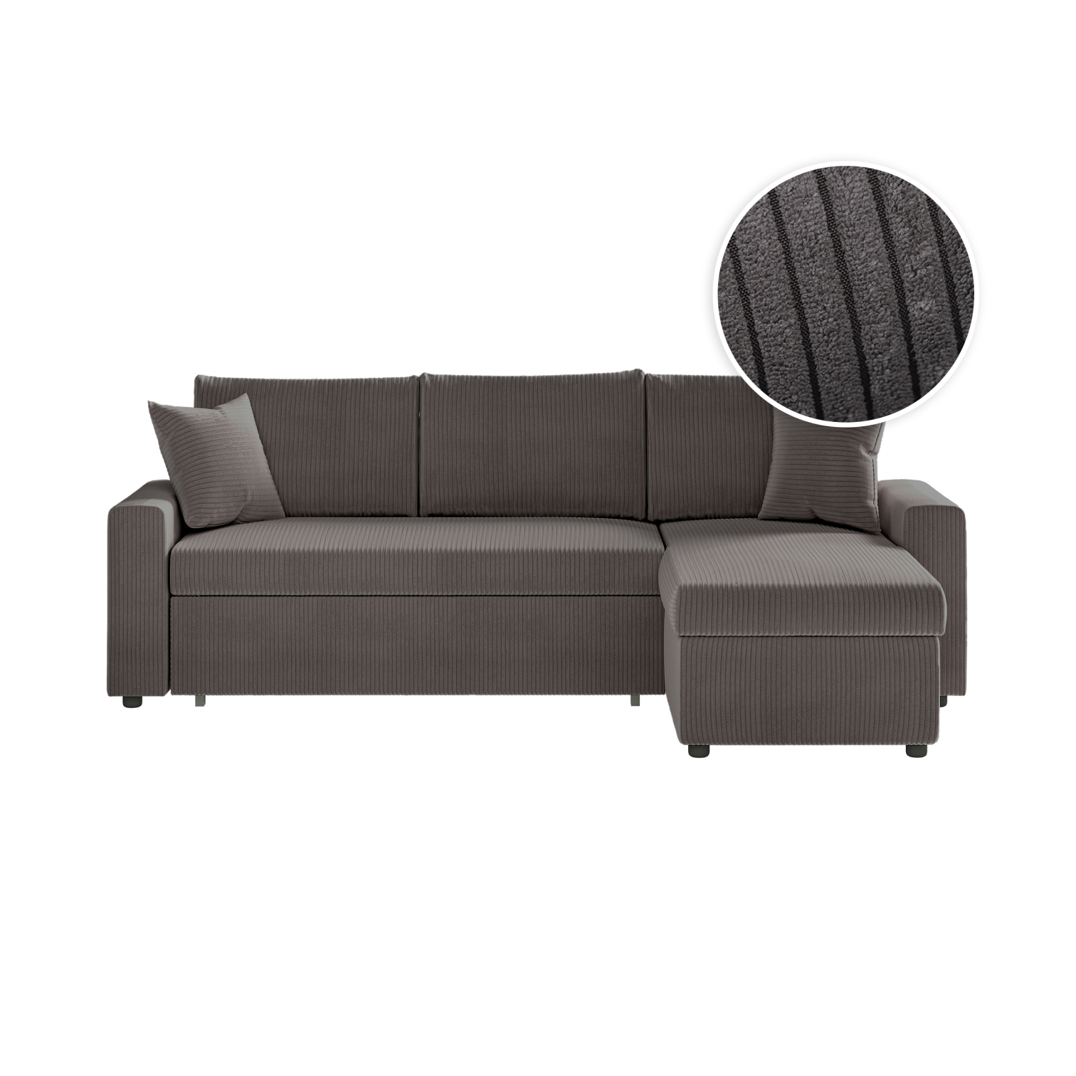 maria - Canapé convertible Gris - Vue supplémentaire 1