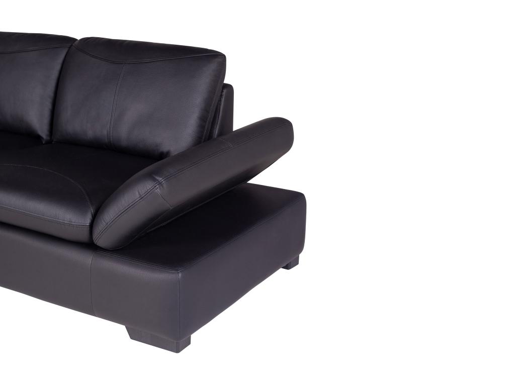 onyx - Canapé cuir de vachette Noir - Vue supplémentaire 2