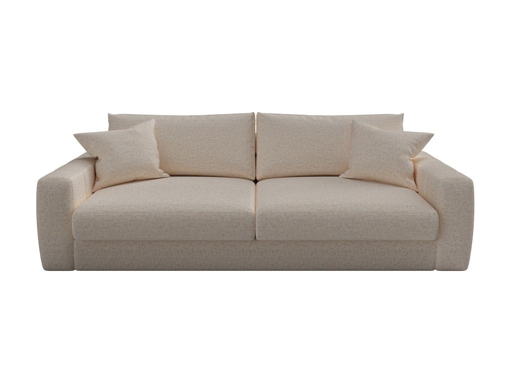 julina - Canapé tissu chiné Beige - Vue supplémentaire 1