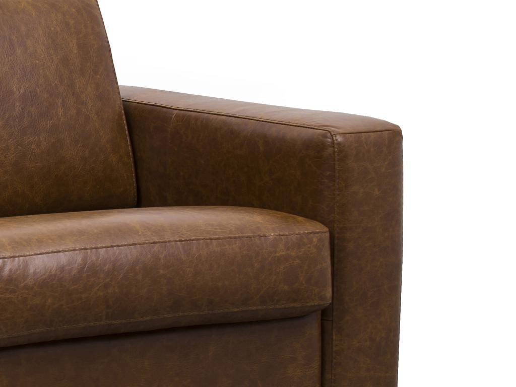 delectea - Canapé convertible Marron - Vue supplémentaire 2