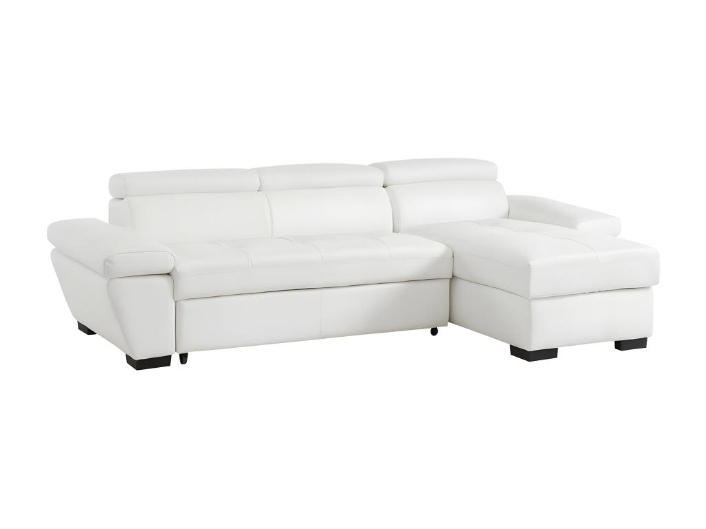 jonova - Canapé relax convertible Blanc - Vue supplémentaire 2