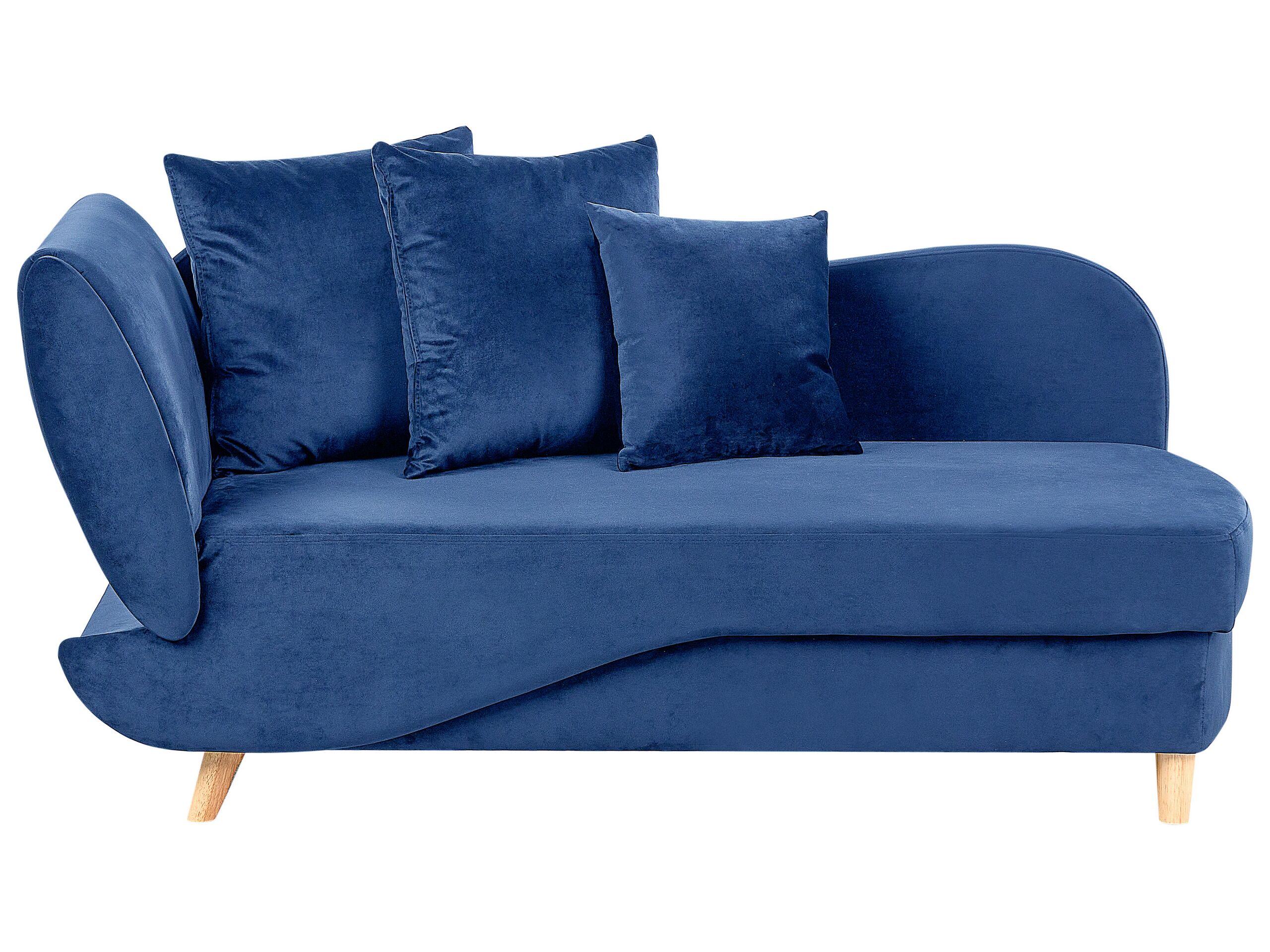 meri - Canapé velours Bleu - Vue supplémentaire 1