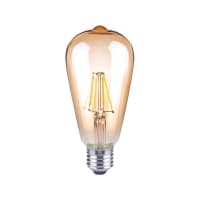 LED ST64A - Ampoule led en verre ambre