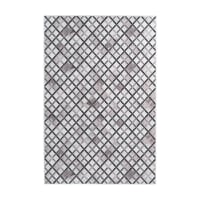 CARPE - Tapis ethnique patchwork en polyester multicolore 120x170