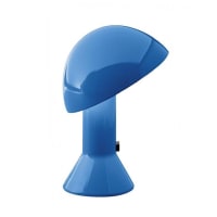 ELMETTO - Lampe à poser bleue H28cm
