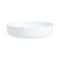 SMART CUISINE DIWALI - Plat en verre blanc ultra résistant D30cm