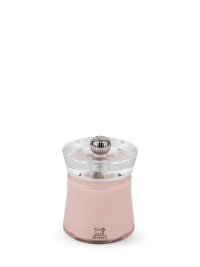 BALI - Moulin à sel manuel en acryl rose poudré H8cm
