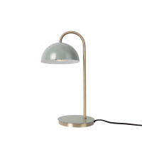 DOME - Lampe à poser champignon en métal vert d'eau