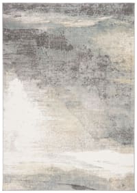 JASPE - Tapis de salon interieur en gris & or, 122 x 183 cm