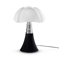 PIPISTRELLO MEDIUM - Lampe Dimmer LED pied télescopique noir H50-62cm