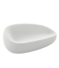 STONE LOUNGE - Canapé basique en polyéthylène blanc