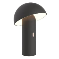TOD - Lampe de table sans fil LED Métal Noir H28CM