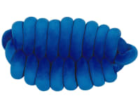 PANARA - Coussin décoratif Velours Bleu