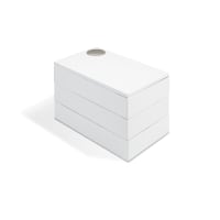 SPINDLE - Boîte à bijoux en bois blanc