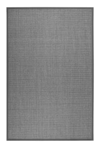 LAGOON - Tapis intemporel en sisal gris antidérapant 100x160