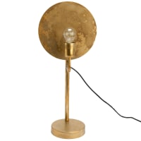 LUNE - Lampe à poser lune dorée H57,5cm