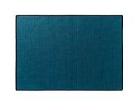 BORGO - Lot de 4 sets de table bleu en lin 35x48