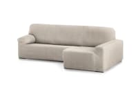 EYSA PREMIUM - Copridivano per divano ad angolo destro ecru 250 - 360 cm