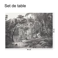 TAMBAPANNI - Lot de 4 sets de table 30x40cm