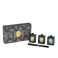 PEACOCK PERFECT - Caja 3 aceites aromáticos peacock perfect sapphire ambar tea 50ml