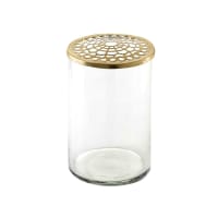LIVING - Vase en verre or