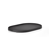 SINGLES - Plateau en fer noir 35x23cm