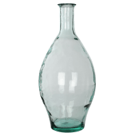 KYARA - Vase bouteille en verre recyclé H60