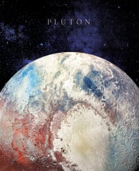 Tableau sur toile Pluton 40x50