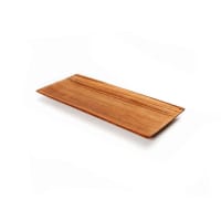 TEAK ROOT - Plato de sushi de madera de teca rectangular pequeño