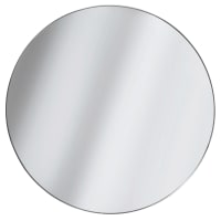 Miroir extra plat rond gris D55cm