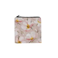 Trousse a cosmetiques carree en coton spring blossom
