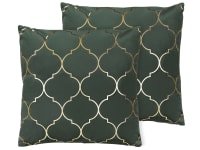 ALYSSUM - Coussin décoratif Coton Vert