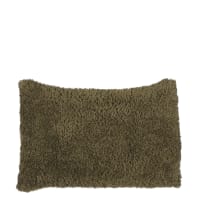 RUTH - Coussin couleur taupe 55x35