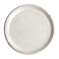Lot de 6 assiettes plates 18cm blanc