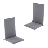 Pack de 2 cojines de exterior para sillones reclinables lux antracita