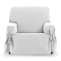 ROYALE - Protector de sillón   con lazos  gris 80-120 cm