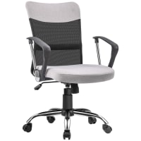 WOLTU Sedia design girevole sgabello ufficio altezza regolabile ruote