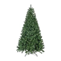 SANTA CLAUS - Sapin de Noël artificiel 180 cm en pvc et métal vert