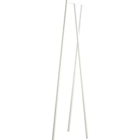 KAYA - Porte-manteaux métal blanc 50x40x173cm