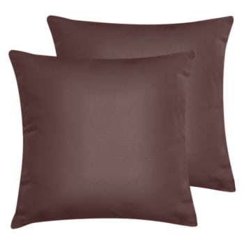 Taie d'oreiller 65x65 satin de coton Petales, 2 pièces