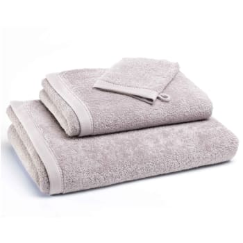 Drap De Bain Gris Perle 100x150 En Coton Laureat Maisons Du Monde