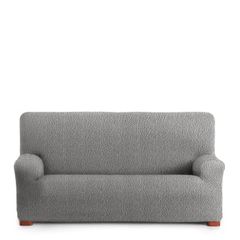 Funda de sofá 3 plazas elástica burdeos 140 - 200 cm EYSA PREMIUM | Maisons  du Monde