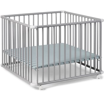 Parc En Bois A Roulettes Belami Bebe Maisons Du Monde