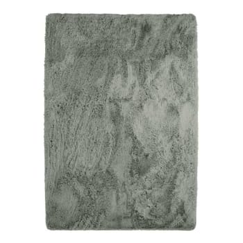 Tappetino Gioco Reversibile Cushmat 2x1,4m | Morbido E Impermeabile Per Neonati E Bambini | Design Grigio Palma - 5