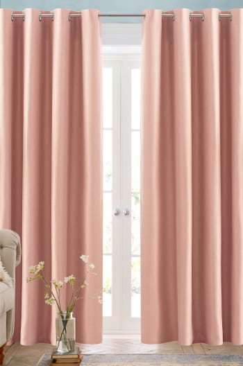 Cortinas rústicas: Una cortina elegante y muy natural