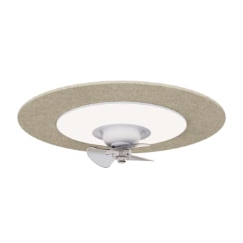 Ventilatore da soffitto senza luce con pale effetto legno marrone CUBA