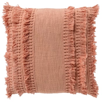 Coussin - beige en coton 45x45 cm uni Natura