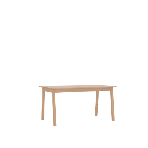 Meubles Bureaux et meubles secrétaires | Table en bois massif de hêtre des Pyrénées,  plateau 150x80 cm - FW19612
